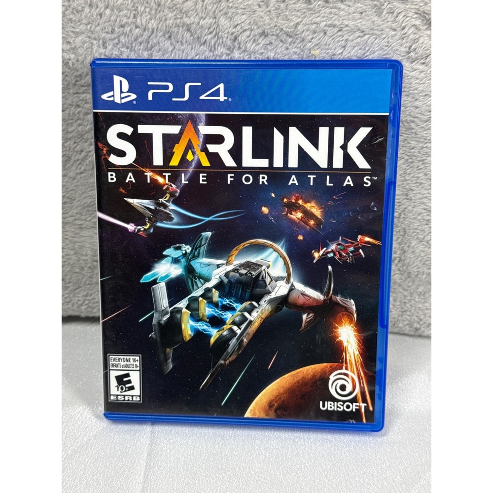 Ubisoft Starlink Battle for Atlas PS4 Game Blue Space Combat Sci-Fi Adventure
